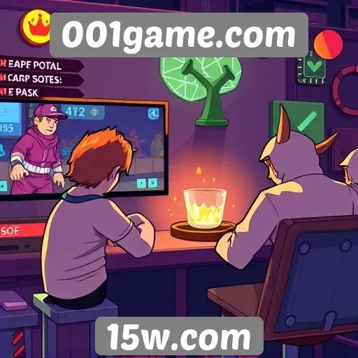 Recursos interativos que atraem jogadores no 001game.com